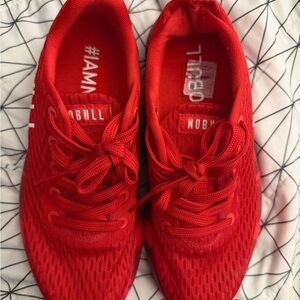 NOBULL Bold Red Sneakers
